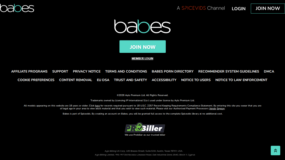 Babes Vista previa del sitio web
