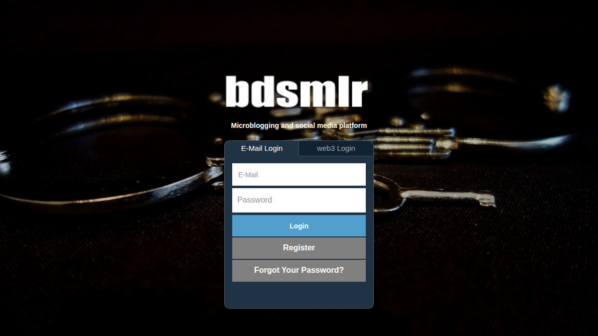 Bdsmlr Vista previa del sitio web