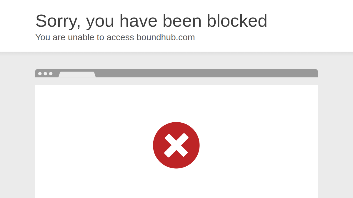 BoundHub Vista previa del sitio web