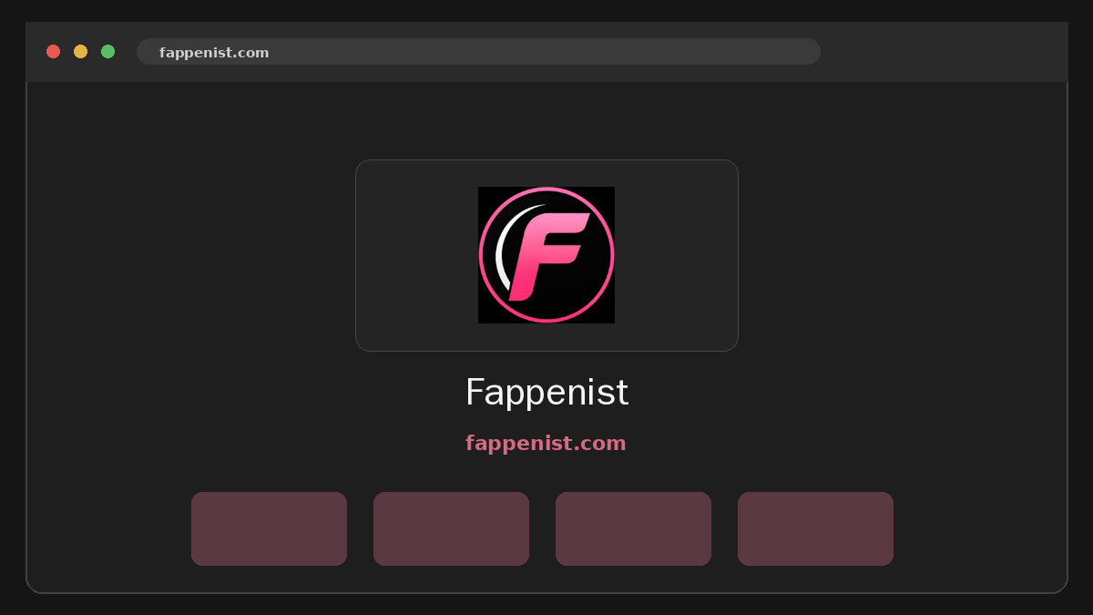 Fappenist Vista previa del sitio web
