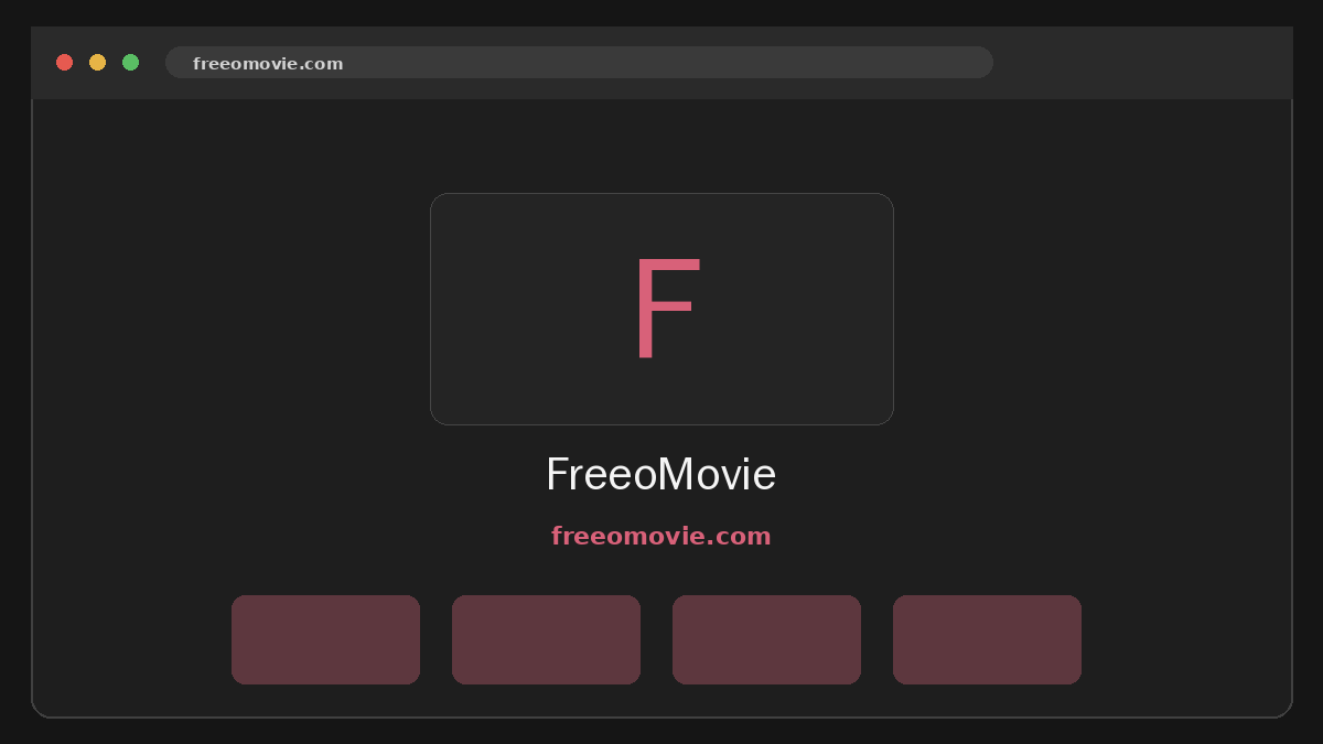 FreeoMovie Vista previa del sitio web