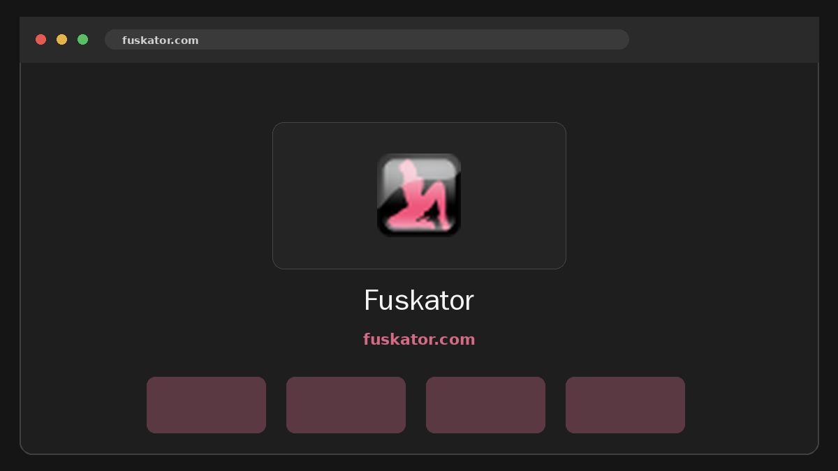 Fuskator Vista previa del sitio web