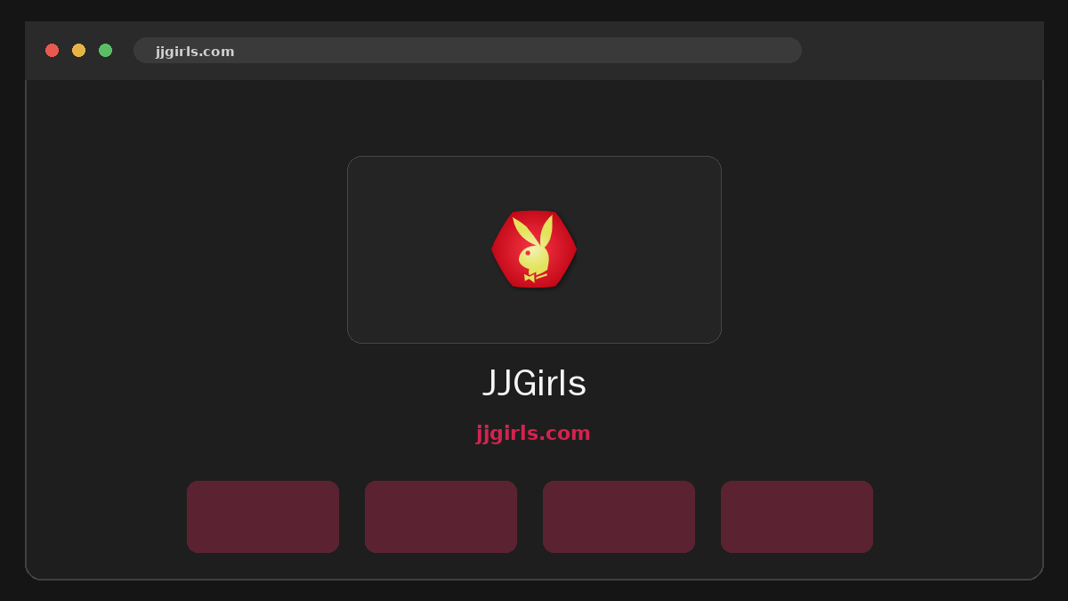 JJGirls Vista previa del sitio web