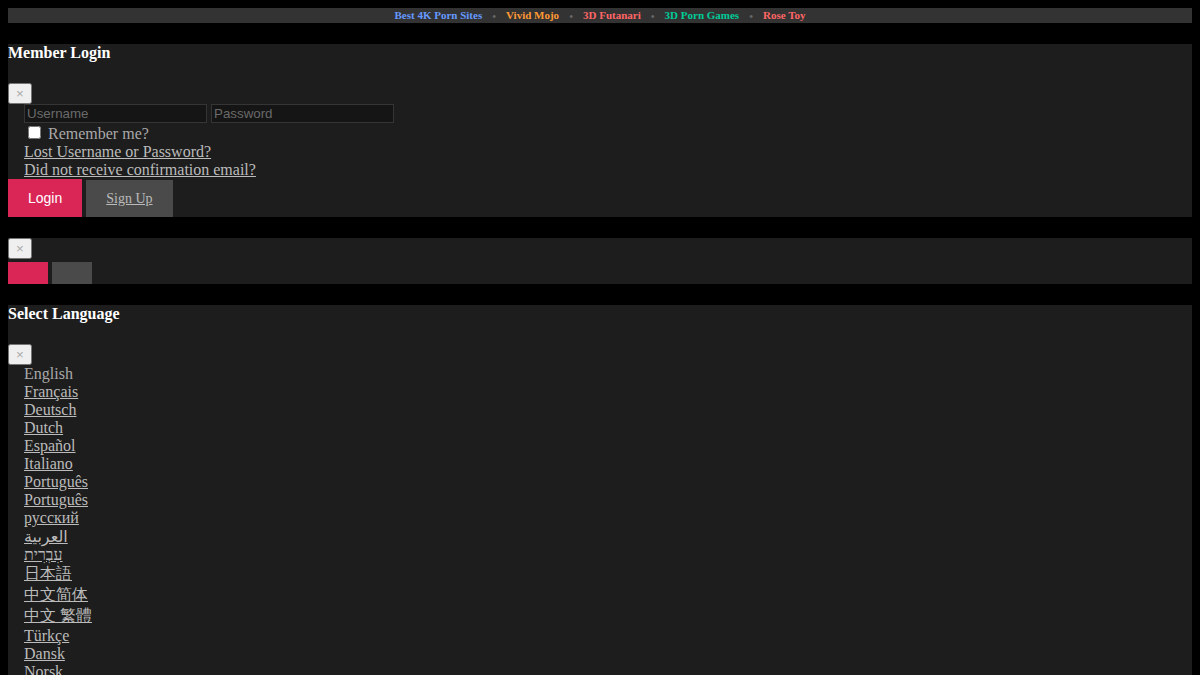 NaughtyMachinima Vista previa del sitio web