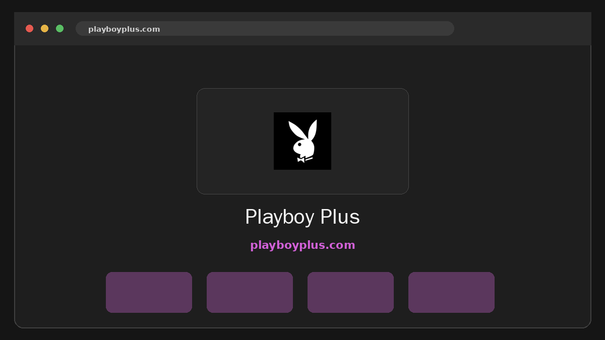 Playboy Plus Vista previa del sitio web