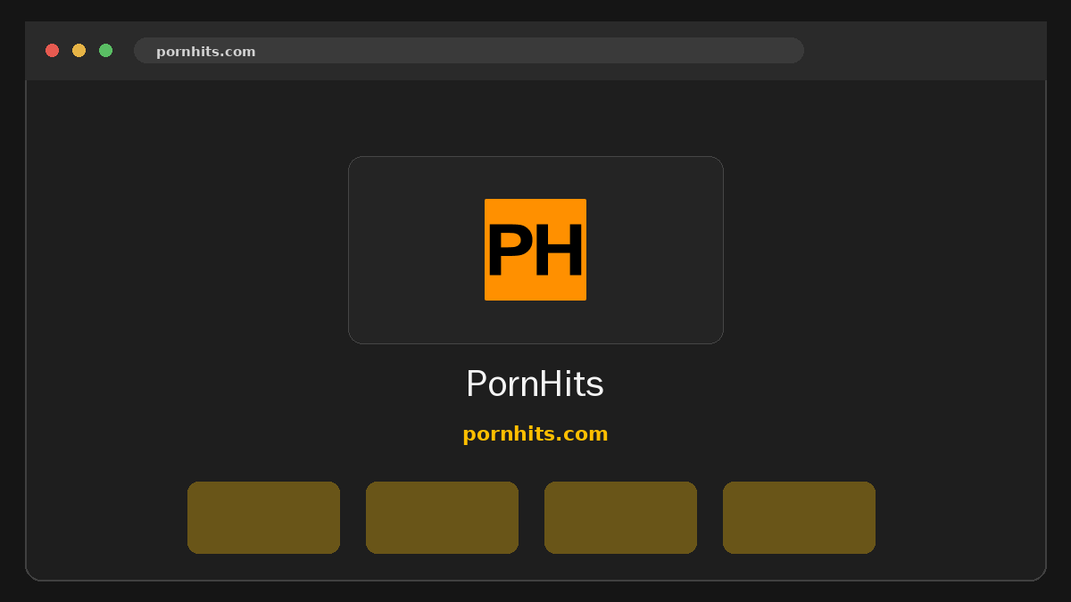 PornHits Vista previa del sitio web