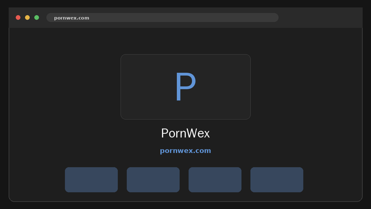 PornWex Vista previa del sitio web