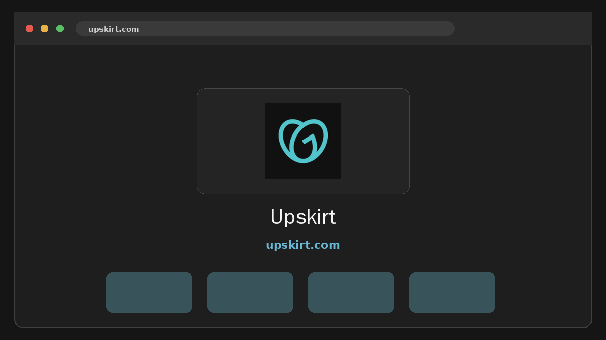 Upskirt Vista previa del sitio web